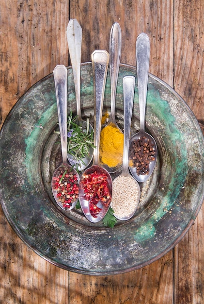 Zestaw przypraw i ziół